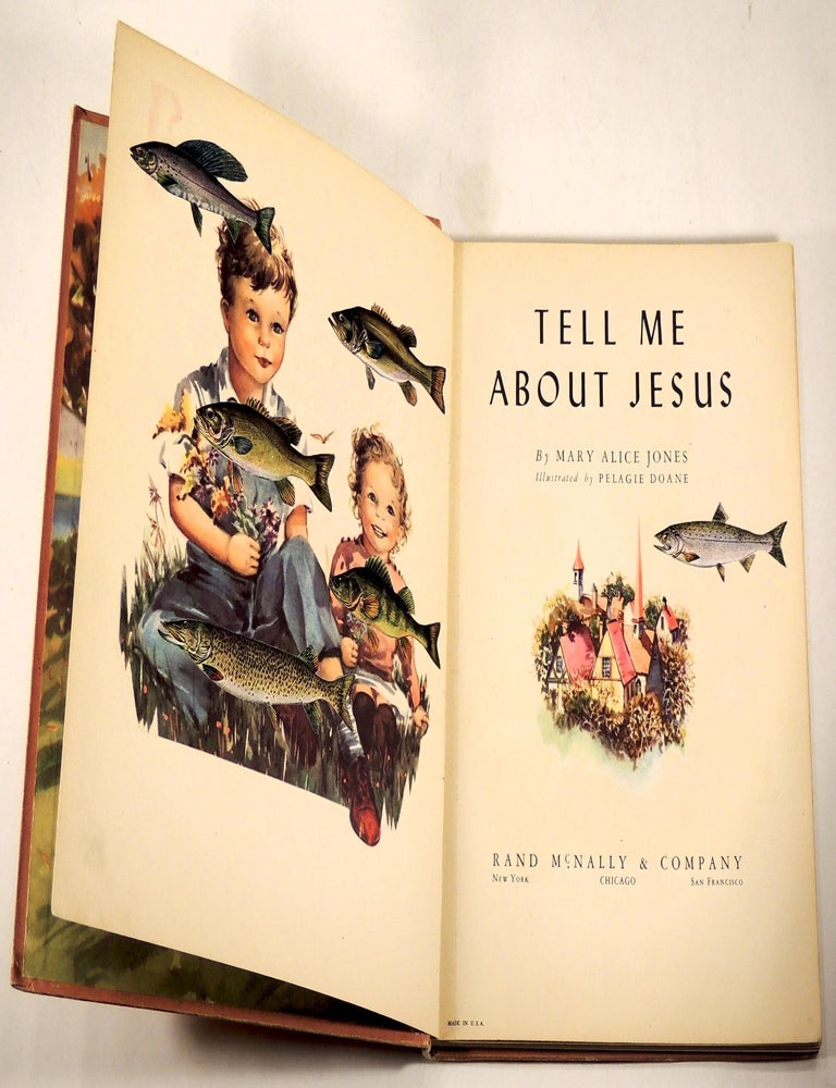Item #37563 Tell me about Jesus. Lisa Kokin, book artist.