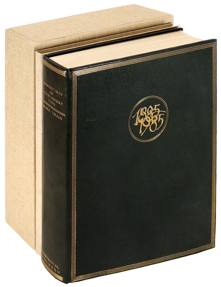 Item #37577 Adventures of Huckleberry Finn. Pennyroyal Press, Mark Twain, illustrations Barry Moser, foreword Henry Nash Smith.