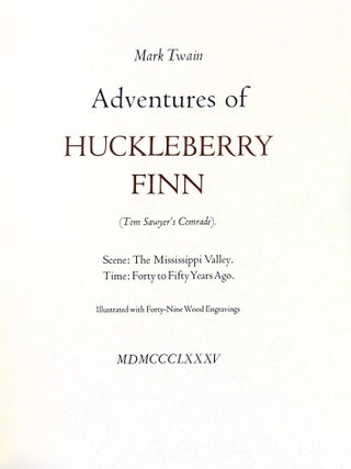 Adventures of Huckleberry Finn