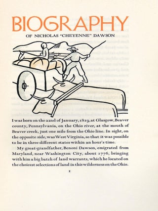 Narrative of Nicholas "Cheyenne" Dawson (Overland to California in '41 & '49, and Texas in '51