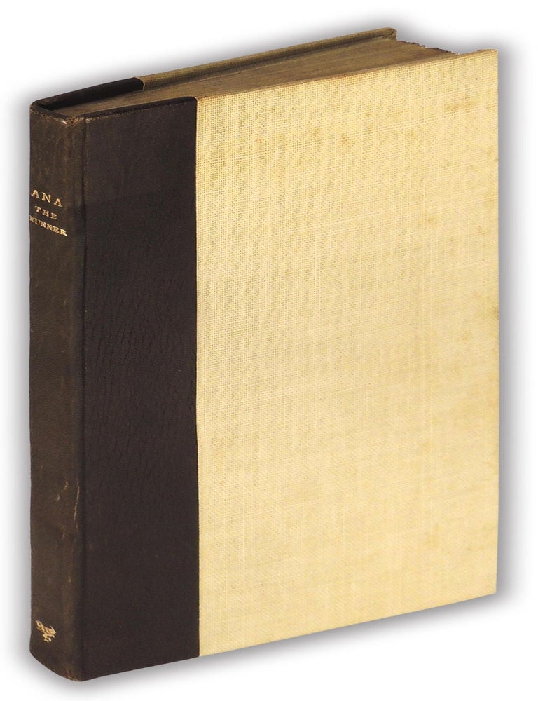 Item #37606 ANA the Runner: A Treatise for Princes & Generals Attributed to Prince Mahmoud Abdul. Golden Cockerell Press, Patrick Miller, engravings Clifford Webb.