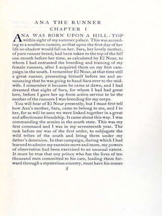 ANA the Runner: A Treatise for Princes & Generals Attributed to Prince Mahmoud Abdul