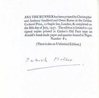 ANA the Runner: A Treatise for Princes & Generals Attributed to Prince Mahmoud Abdul