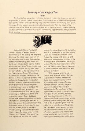 The Knight's Tale: From The Canterbury Tales by Geoffrey Chaucer