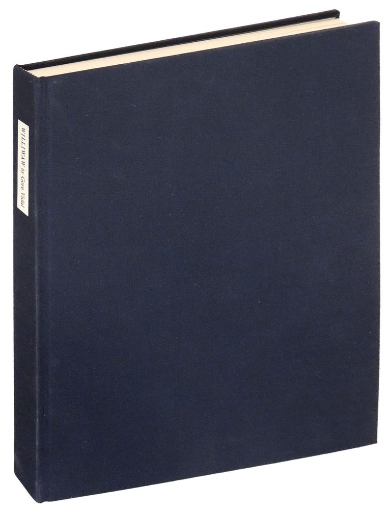 Item #37616 Williwaw. Arion Press, Gore Vidal.
