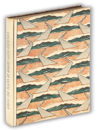 Item #37631 Across the Plains. L-D Allen Press, Robert Louis Stevenson, introductory note Oscar...