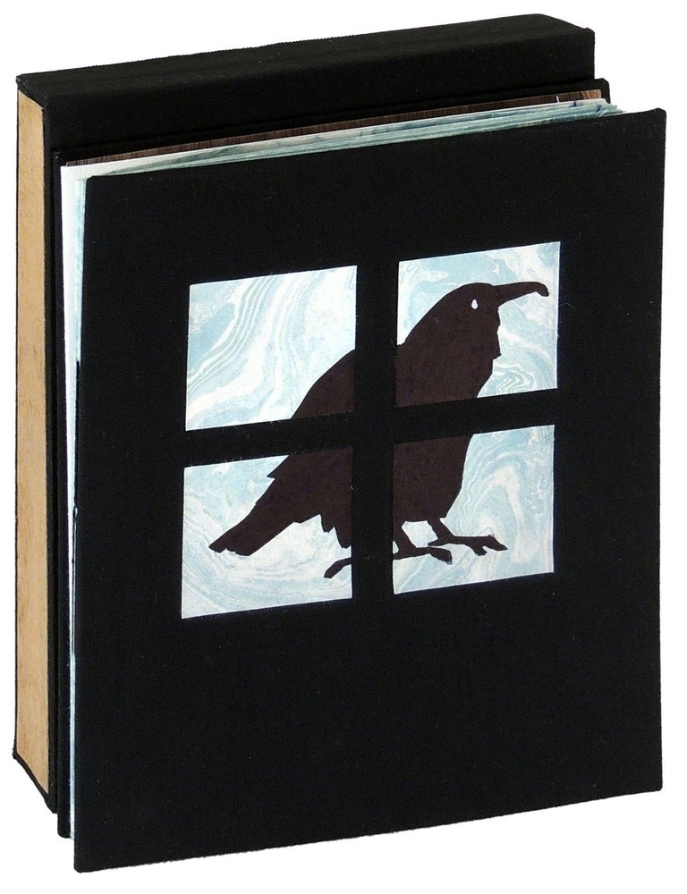 Item #37739 Birds of the Bible: Raven. never mind the press, Alisa Golden, book artist.