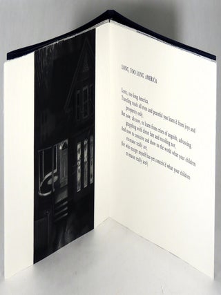 Item #37804 Poems for Democracy. Editions Verdigris, Walt Whitman, mezzotints Judith Rothchild