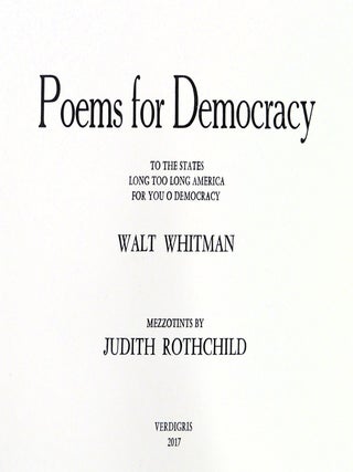 Poems for Democracy