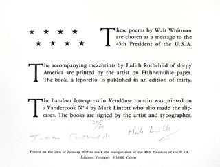 Poems for Democracy