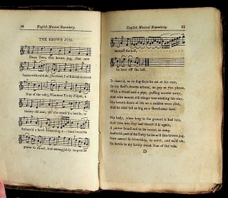 Crosby's English Musical Repository. A Choice Selection of Esteemed English Songs Adapted for the Voice, Violin, and German Flute