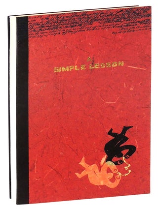 Item #38028 A Simple Lesson. Interrobang Books, Dirk Hagner, book artist