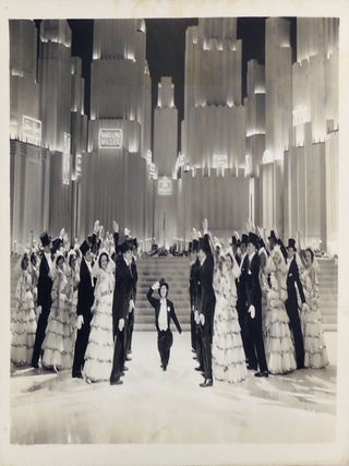 Binder with twenty-one black and white publicity photos from the 1930s