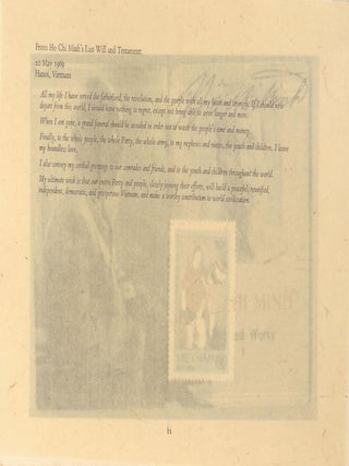 An Artist's Portrait of Ho Chí Minh: May 19, 1890 - September 3, 1969