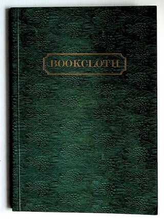 Item #38153 Bookcloth in England and America 1823-50. Andrea Krupp, preface Sue Allen