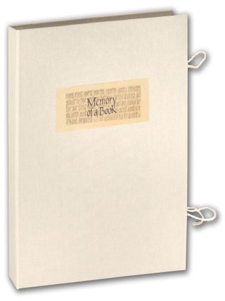 Item #38159 Memory of a Book. Jan Owen, calligrapher, book artist