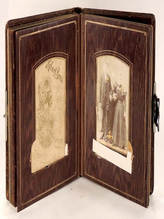 Item #38163 Late Victorian Era Wedding Photo Album