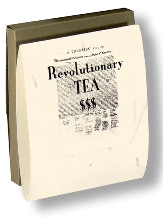 Item #38177 Revolutionary Tea. Rarehare Creations, Pamela S Wood, author and, book artist