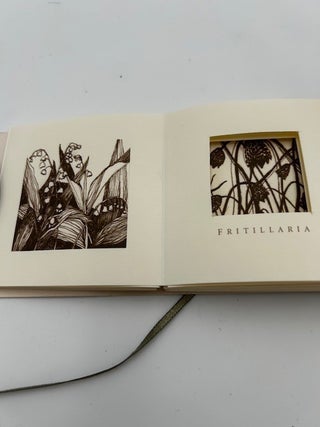 Item #38263 The Garden. Carol Schwartzott, book artist, quotes from Gertrude Jekyll, Thomas...