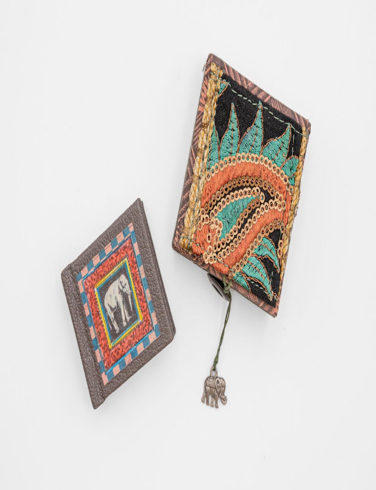 Item #38338 The Blind Men and the Elephant. book artist Carol Schwartzott.