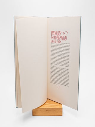 The Kelmscott & Doves Presses: An Essay by Alfred W. Pollard, Presented with Leaves from the Kelmscott Golden Legend and the Doves English Bible.