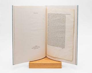 The Kelmscott & Doves Presses: An Essay by Alfred W. Pollard, Presented with Leaves from the Kelmscott Golden Legend and the Doves English Bible.