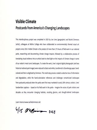 Visible Climate: Postcards from America's Changing Landscapes