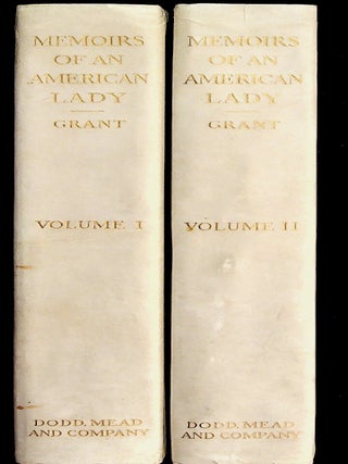Item #38368 Memoirs of an American Lady: With Sketches of Manners and Scenes in America as they...