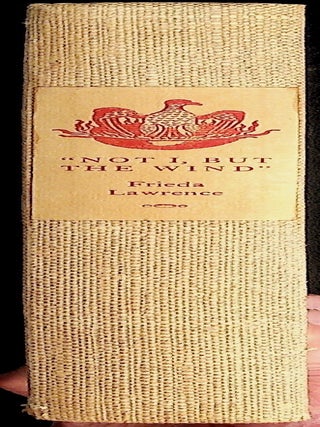 Item #38392 Not I, But the Wind. Frieda Lawrence