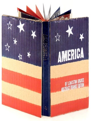 Item #38398 America: an Abstract Orange Edition. Abstract Orange, Lauren Emeritz, book artist,...