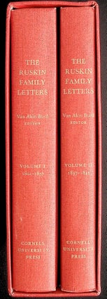 Item #4062 The Ruskin Family Letters. Van Akin Burd