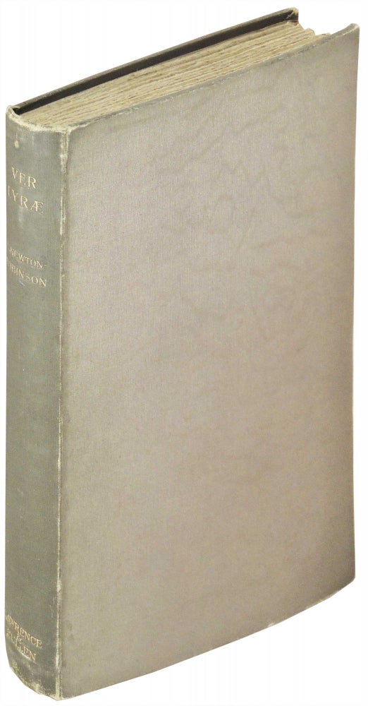 Item #4112 Ver Lyrae: Selected Poems. Charles Newton-Robinson.