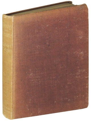 John Keats: A Critical Essay.