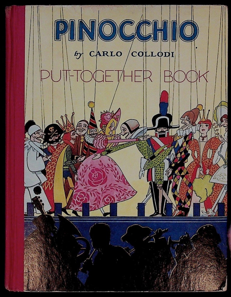 Item #5169 Pinocchio put-together book. Carlo Collodi, Christopher Rule, Pelagie Doane.