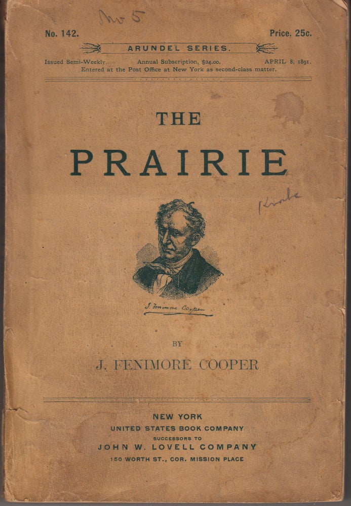 Item #6361 The Prairie. J. Fenimore Cooper.