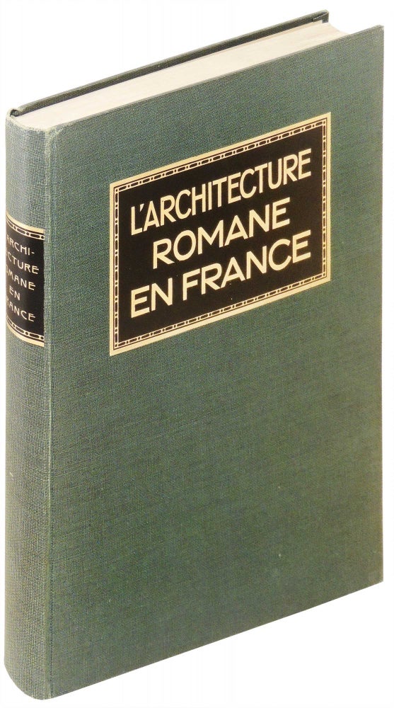 Item #6588 L'Architecture Romane en France. Julius Baum.