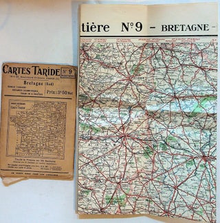 Item #674 Cartes Taride. No. 9 Routiere. Bretagne (Sud). Unknown
