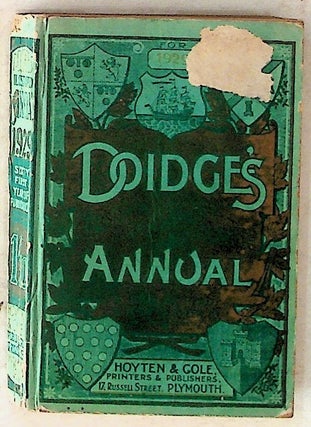 Item #7096 Doidge's Western County Illustrated Annual. 1929. Unknown