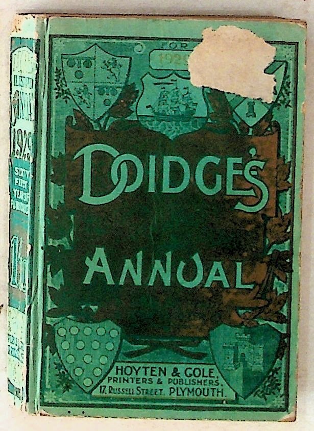 Item #7096 Doidge's Western County Illustrated Annual. 1929. Unknown.