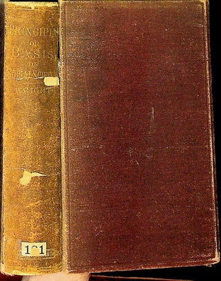 Item #7664 Principia or Basis of Social Science. Being a Survey of the Subject from the Moral and...