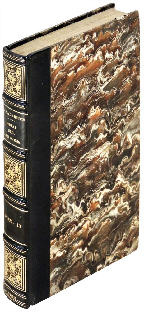 Item #8710 Essai Historique et Philosophique sur les Noms D'Hommes, De Peuples, et de Lieux (Volume Two, Only). Eusebe Salverte.