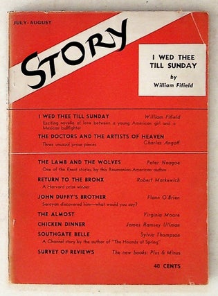 Item #9333 Story: The Magazine of the Short Story, July-August, 1941. John Duffy's Brother. Whit...
